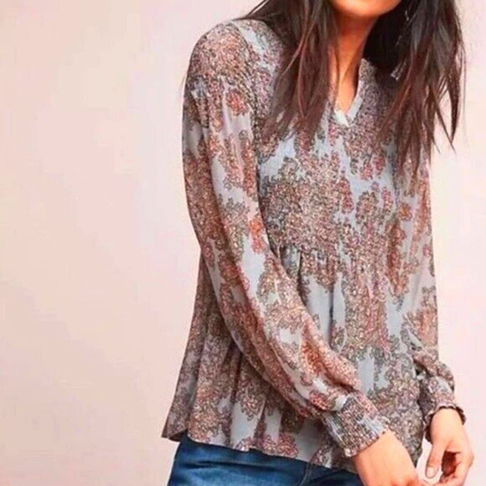Anthro Akemi & Kim Blouse